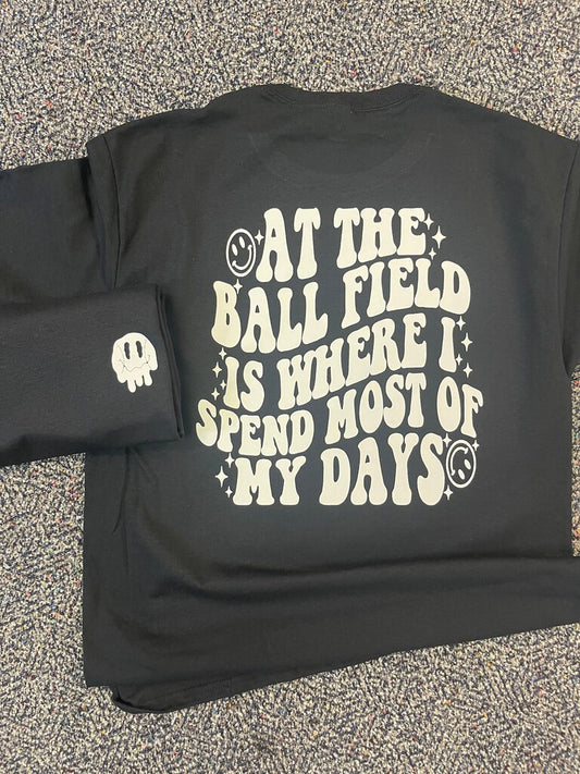 AT THE BALLFIELD TEE