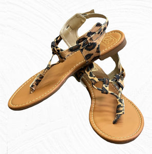 MIMI LEOPARD PRINT SANDLES