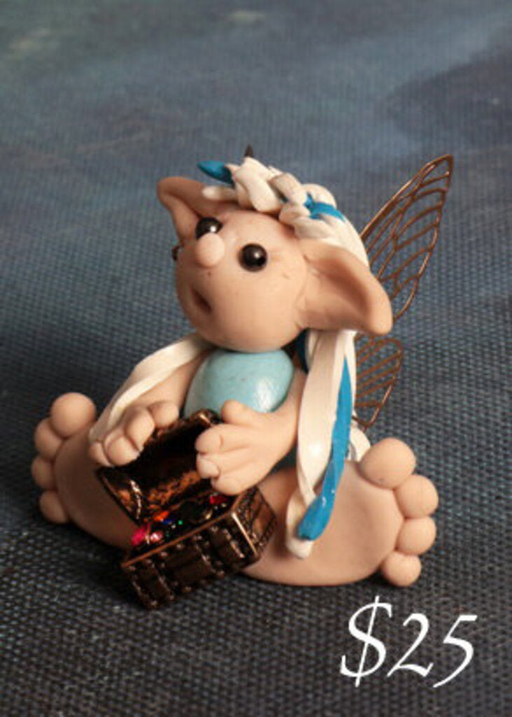 Polymer Clay Fairy Gnome