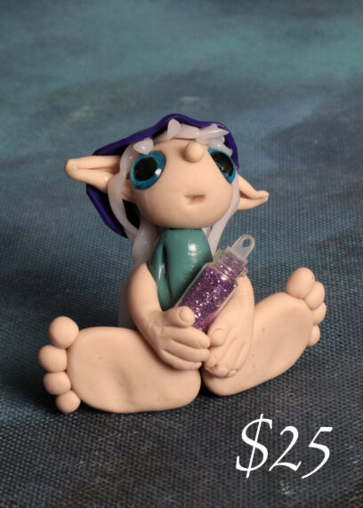 Polymer Clay Fairy Gnome