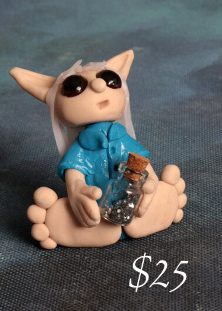 Polymer Clay Fairy Gnome