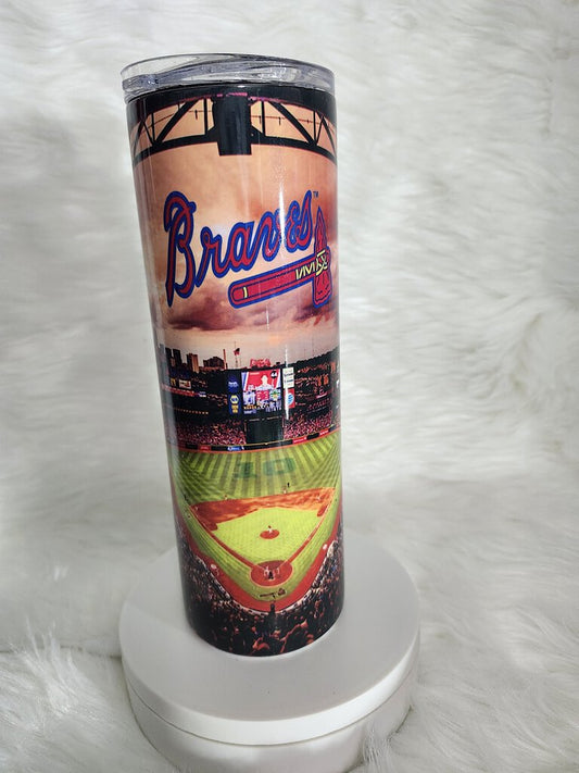 Atlanta Braves Inspired Tumbler