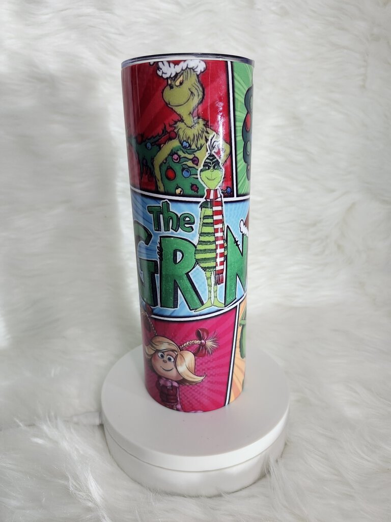 The Grinch Inspired Tumbler