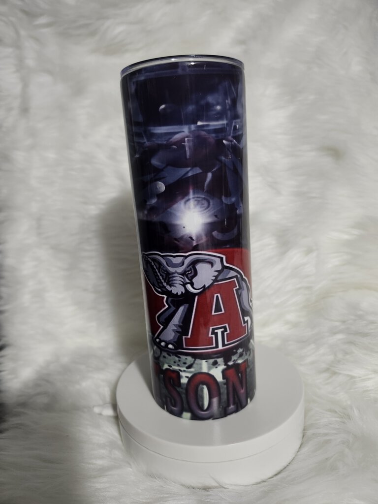 Fear the Crimson Tide Tumbler