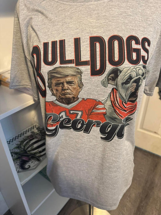 GA BULLDOGS TRUMP TEE