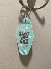 Load image into Gallery viewer, Hotel Keychain Slay the day
