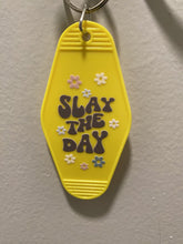 Load image into Gallery viewer, Hotel Keychain Slay the day
