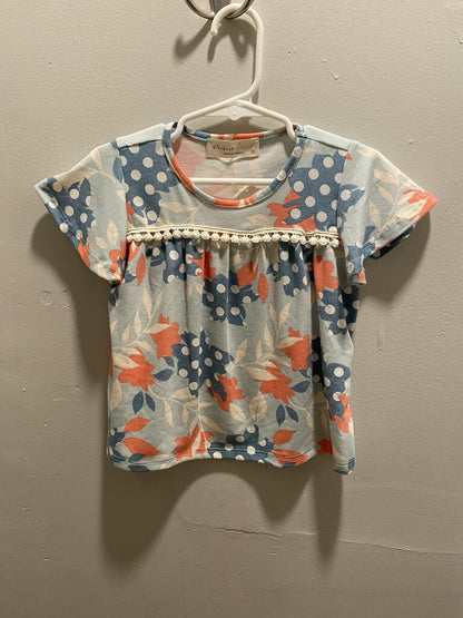 Mommy and me floral top Mint