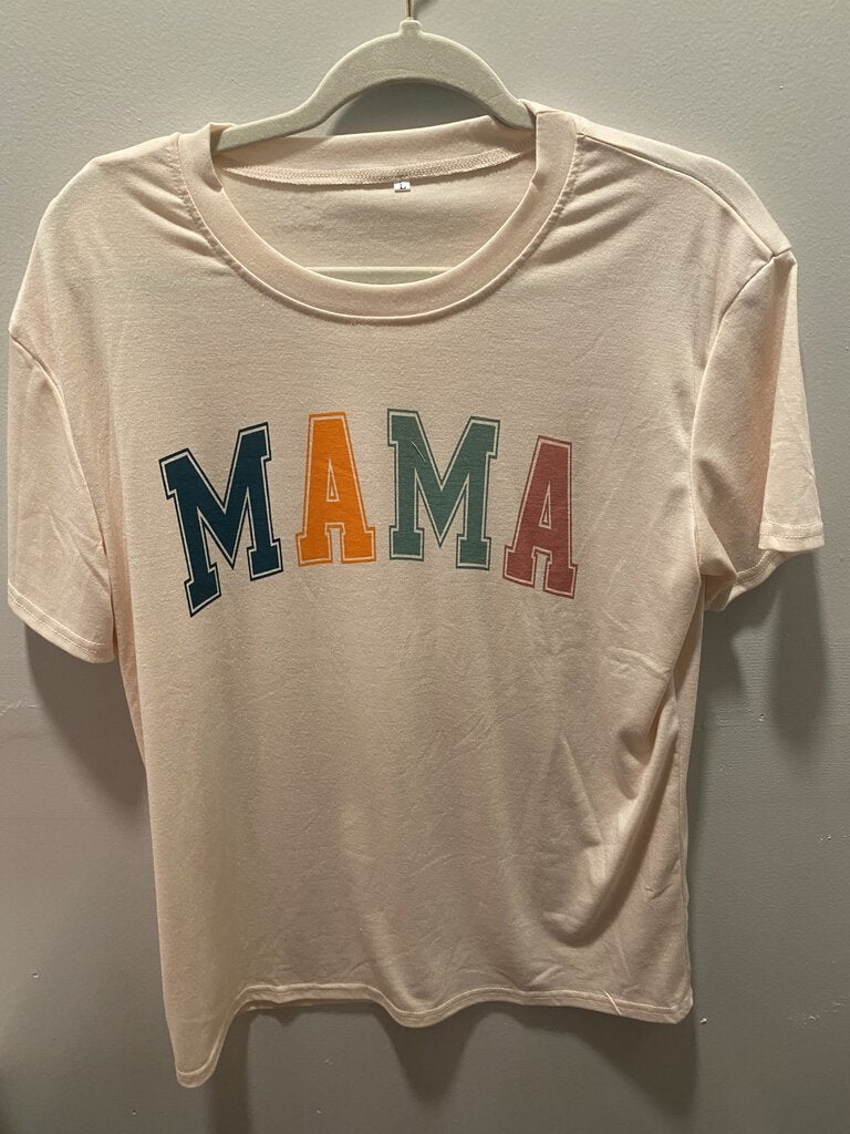 MULTI COLOR MAMA TEE