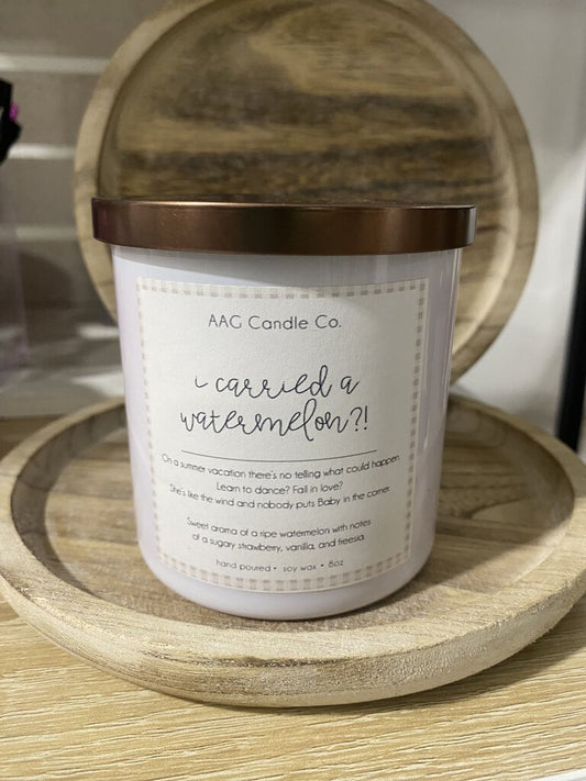 I Carried a Watermelon 8oz Candle