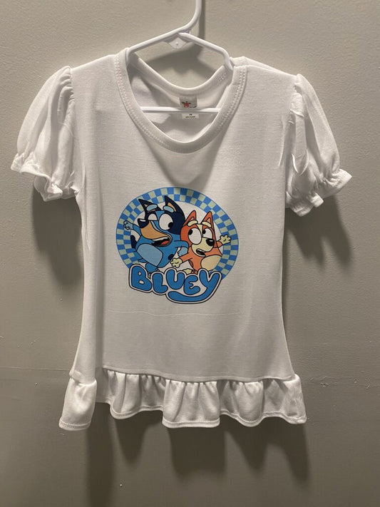 BLUEY RUFFLE TEE