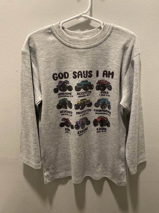 GOD SAYS I AM LONG SLEEVE