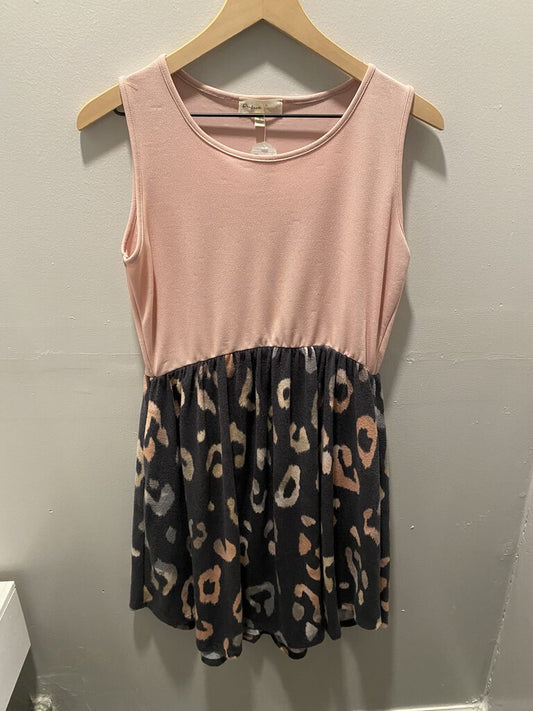 Light leopard dress