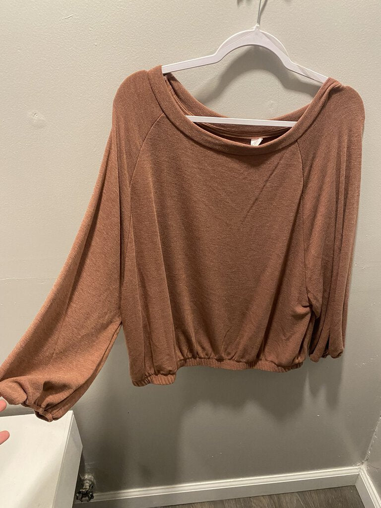 Plus Size Crop 3/4 Sleeve