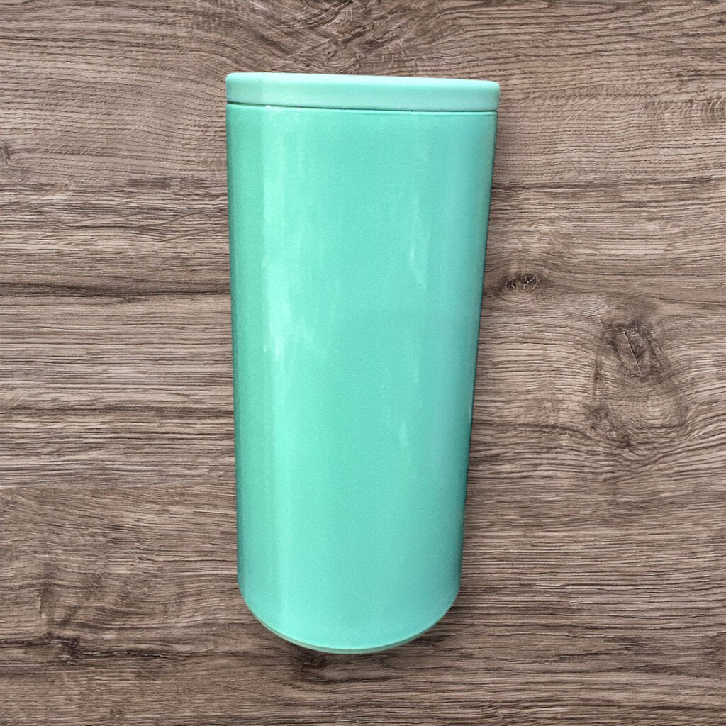 Teal Slim Koozie - Blank