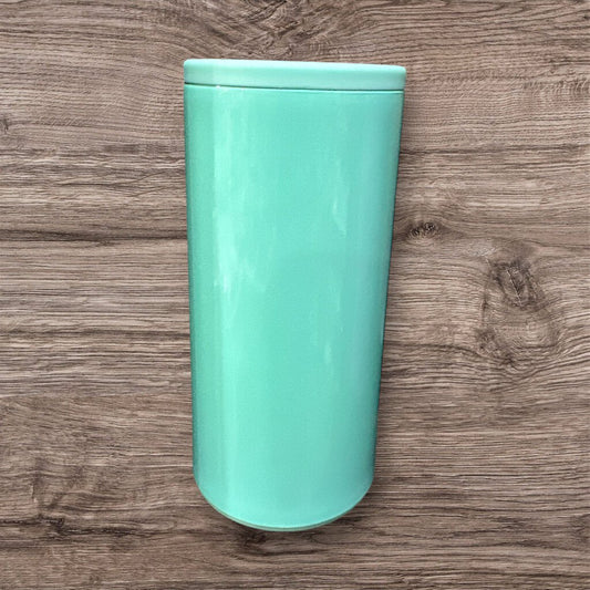 Teal Slim Koozie - Blank