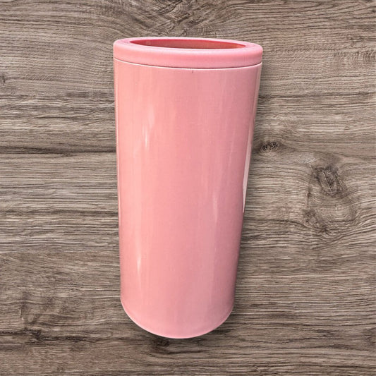 Pink Slim Koozie - Blank