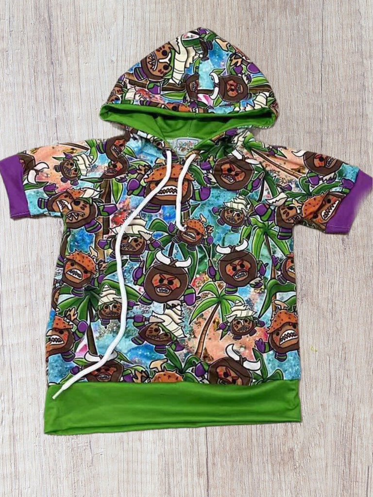 Moana Coconuts Hooded Tee