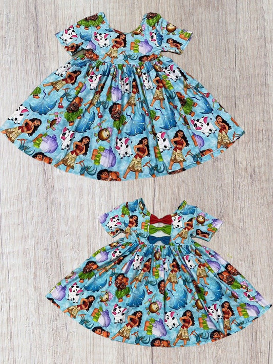 Moana Bow Back Dress