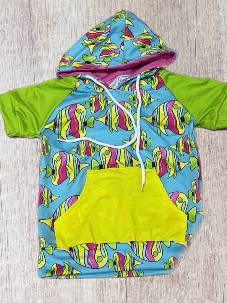 Neon Fish Hoodie