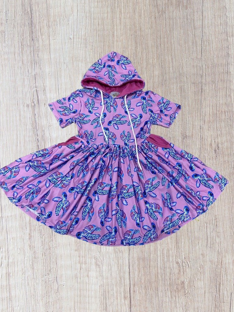 Turtle Hooded Dress