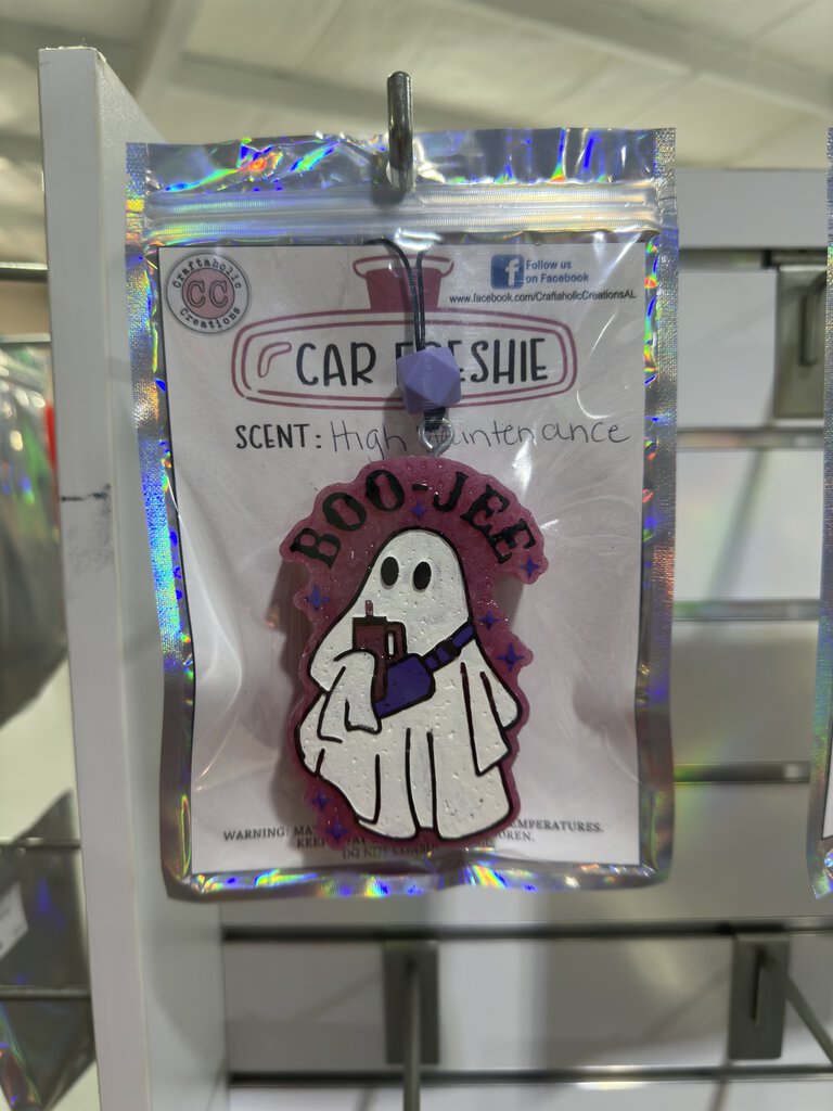 Car Freshie- Boo-Jee Ghost