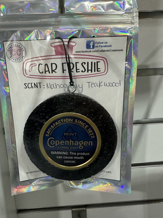 Car freshie- dip can lid