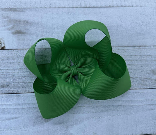 Bow - Leaf Green - Medium