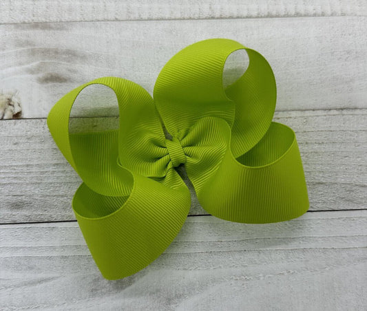 Bow - Lime Green - Medium