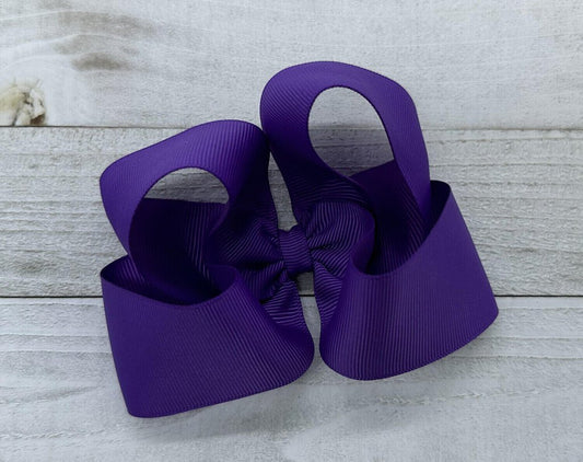 Bow - Purple - Medium