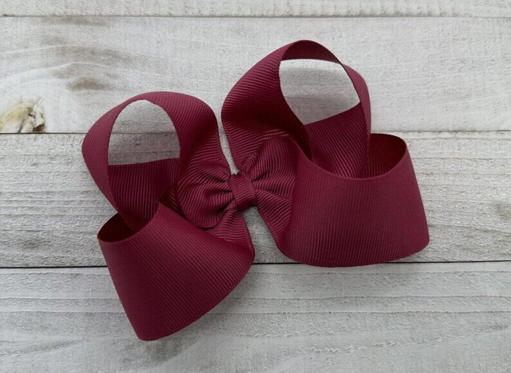 Bow - Rosey Mauve - Medium