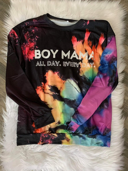 Boy Mama Long Sleeve