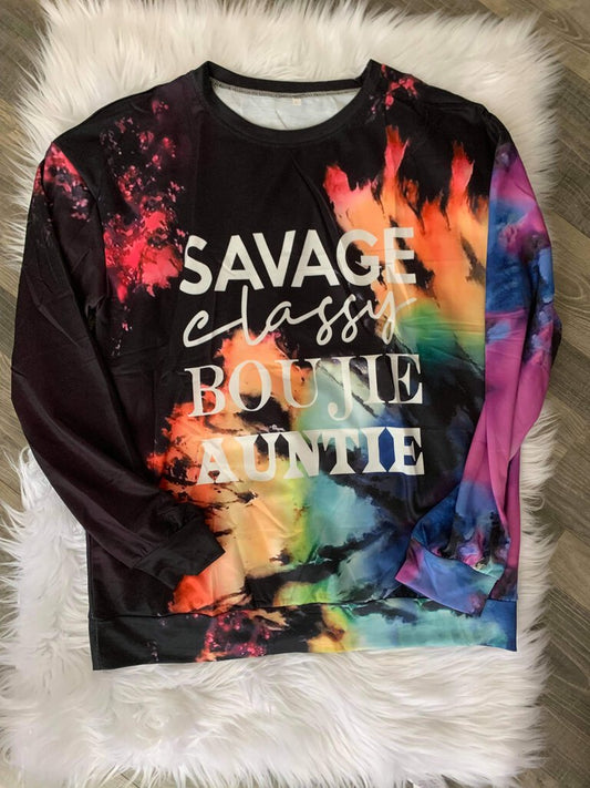 Savage Auntie Long Sleeve