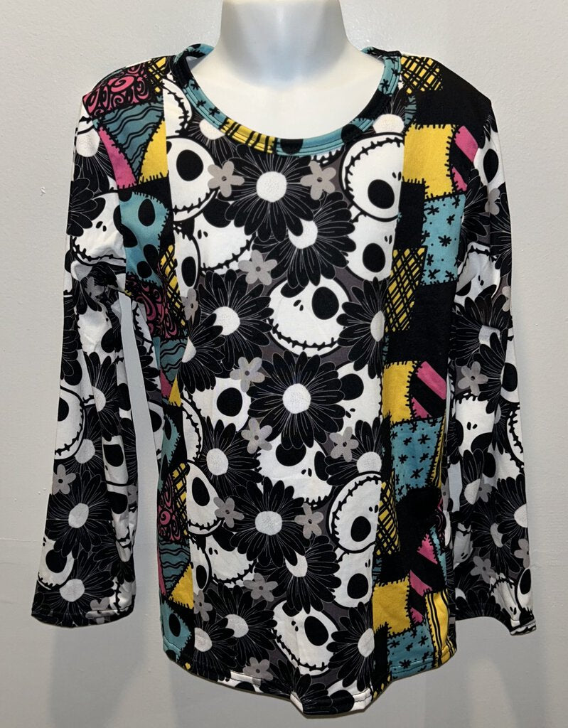 Jack & Sally Floral Long Sleeve