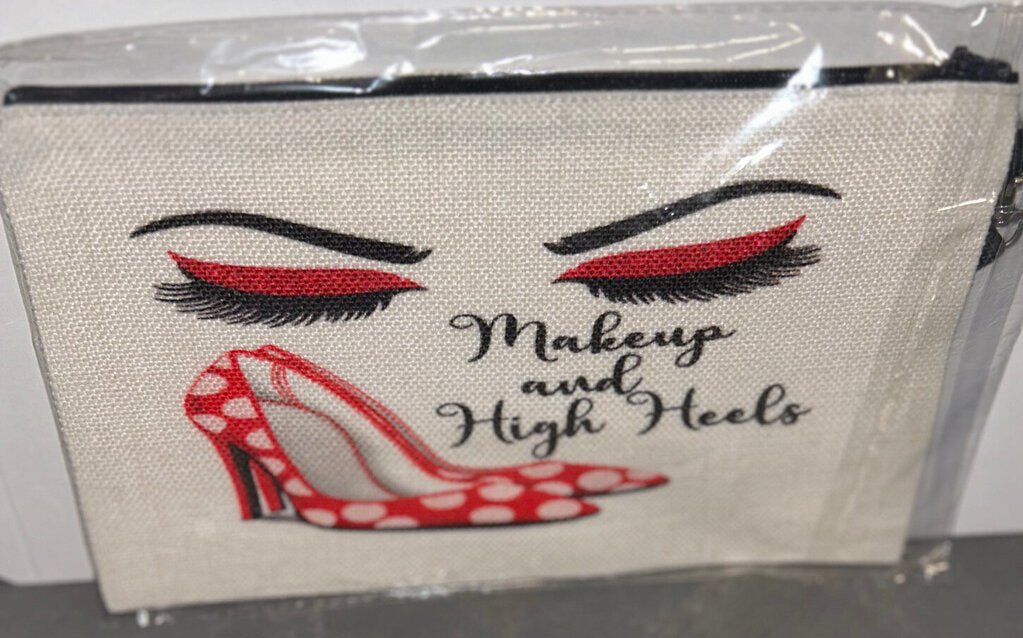 Makeup and High Heels Makeup Bag