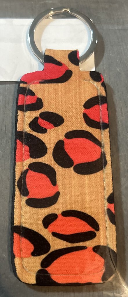 Multicolor Cheetah Chapstick KC