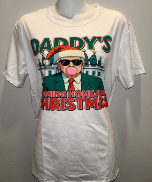 Christmas daddy homes tee