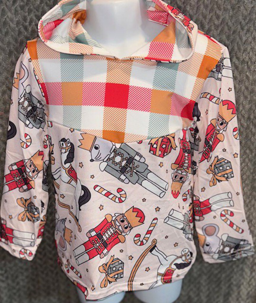 Plaid Nutcracker Hoodie