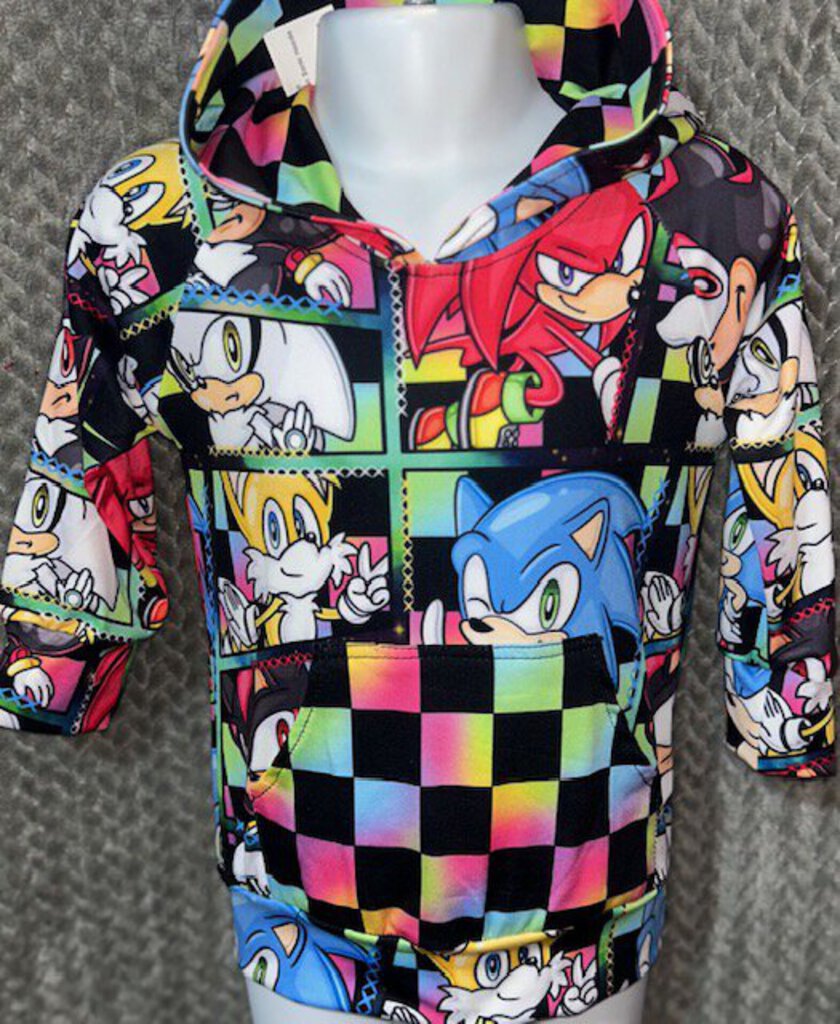 Neon Sonic Hoodie