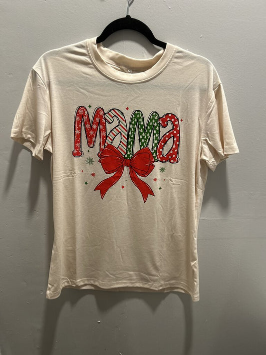 Christmas mama tees