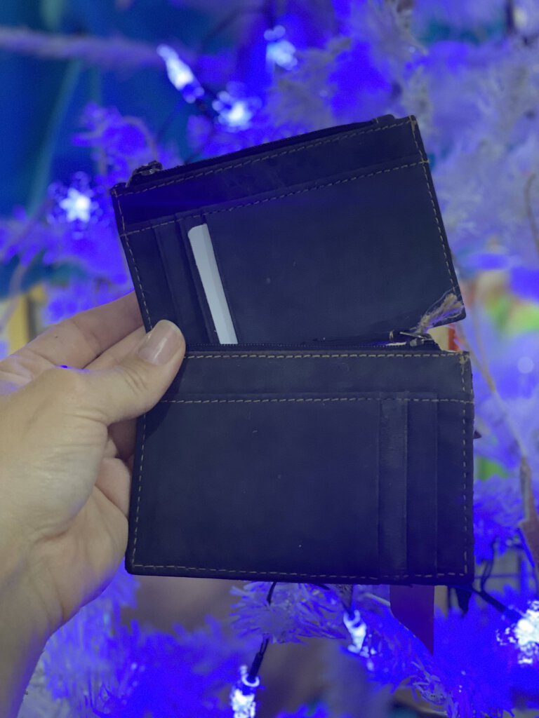 Western Fork Credit Card Holder Coal