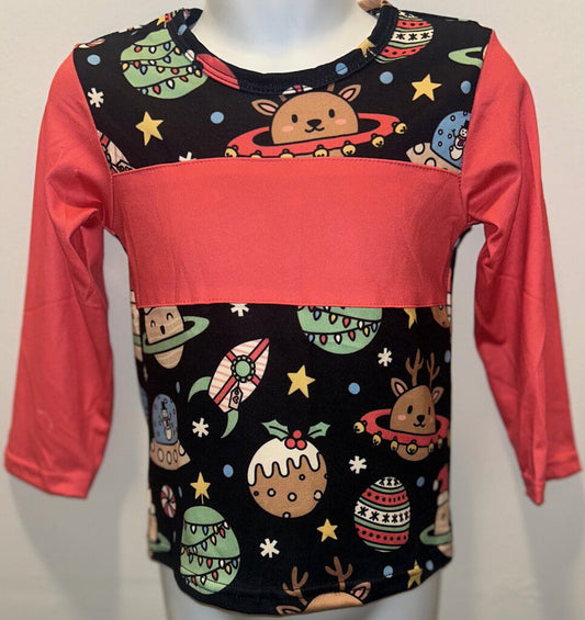 Christmas Planets Tee