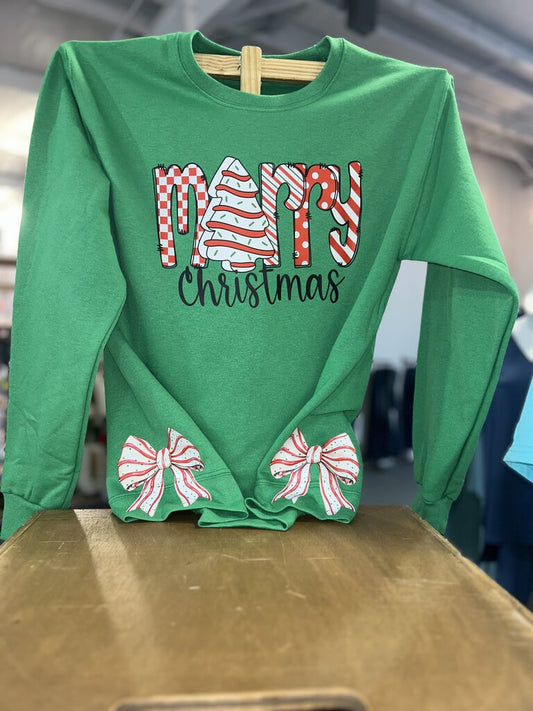 Little Debbie Merry Christmas Sweatshirt