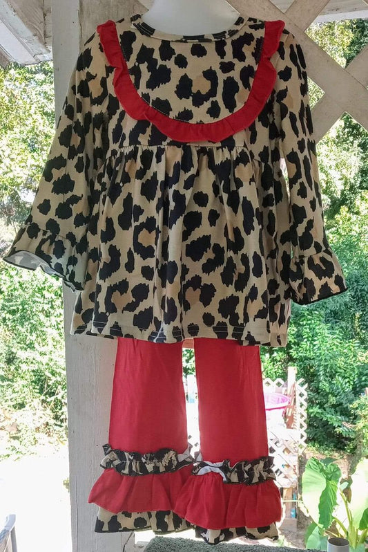 #68 - Cheetah Red 2pc