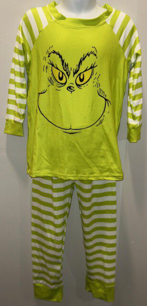 Boutique - #21 - Grinch PJ's 2pc