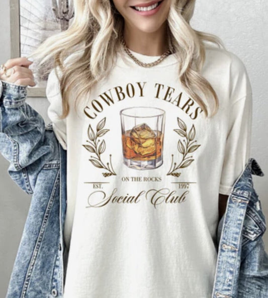 Cowboy Tears (Full Color Transfer)