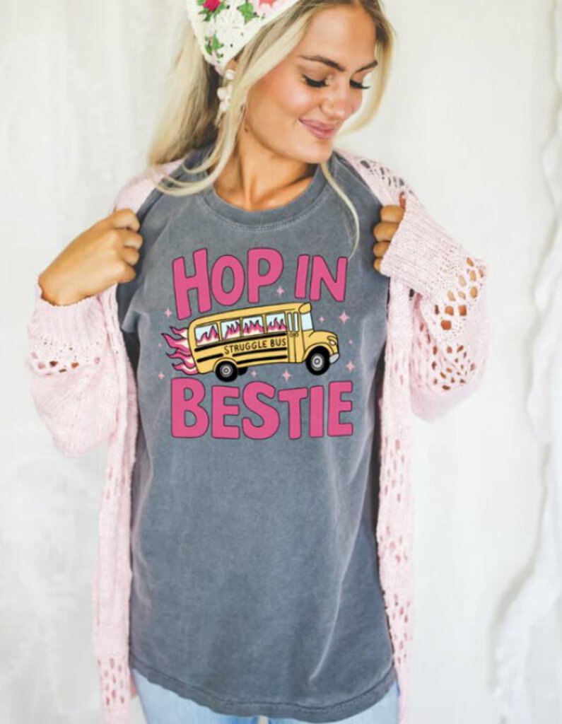 Hop In Bestie (Full Color Transfer)