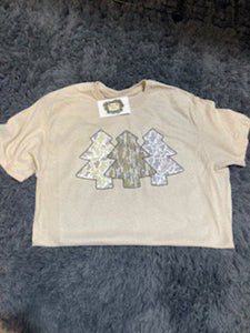Camo Christmas Tree TShirt