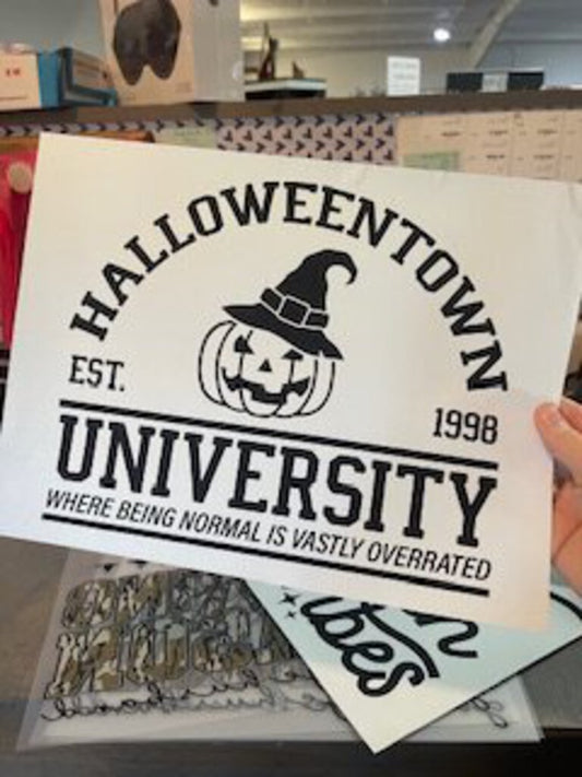 Halloweentown University (Single Color Transfer)