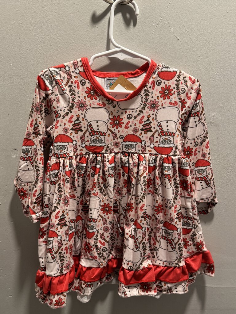 Peace Snowman Dress